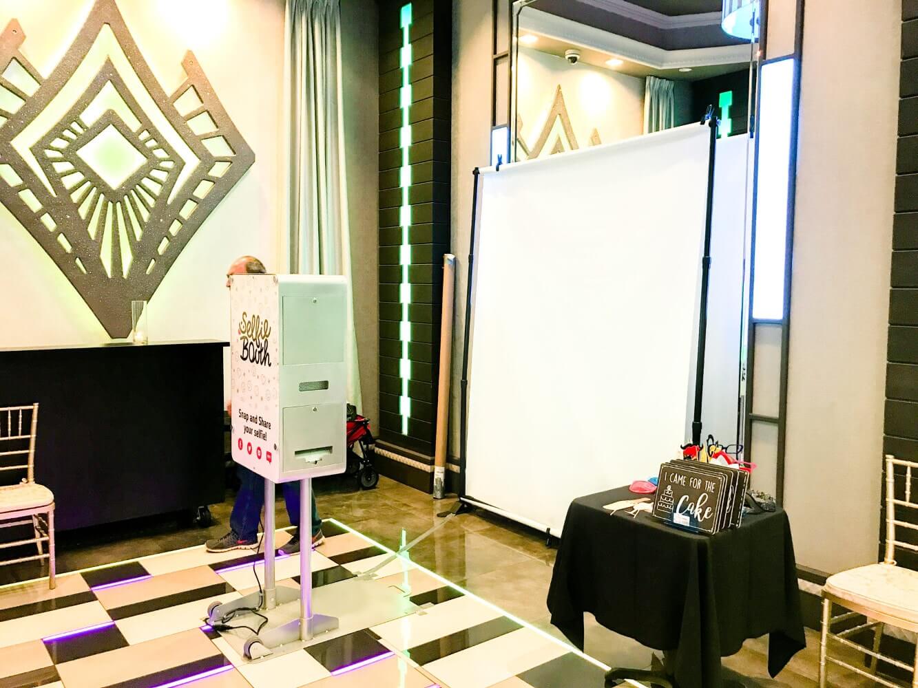 Selfie Booth Setup in an Event